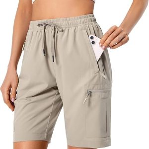 Women's Lightweight Hiking Cargo Shorts